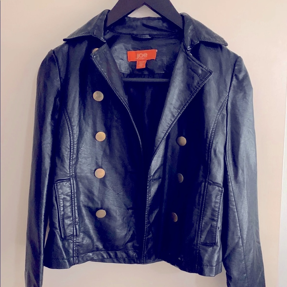 Joe Fresh Faux Leather Moto Jacket